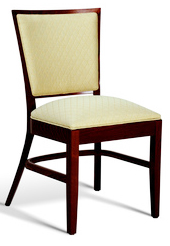 Stacking Upholstered Dining Chair Hospitality Restaurant Residential 