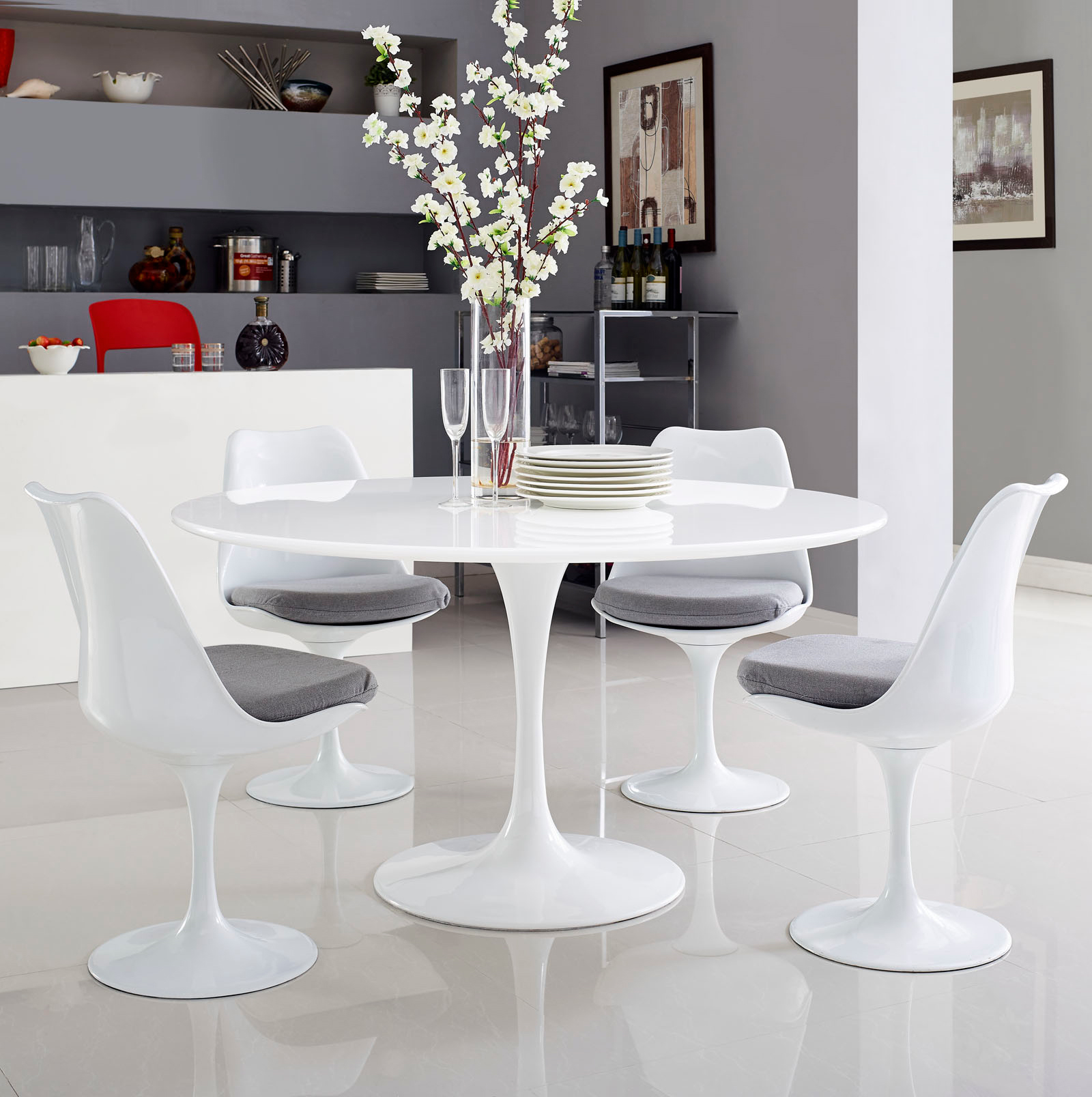 Anabel 54In Round Dining Table